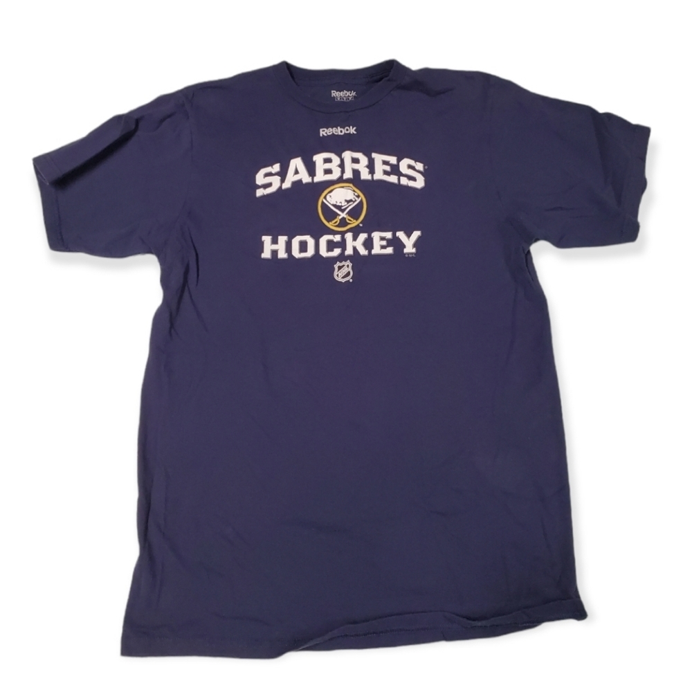 Reebok Buffalo Sabres NHL Hockey Short Sleeve Shirt